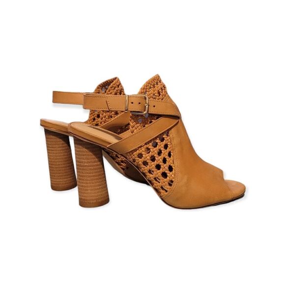 Antonio Melani Lena leather open toe heel - Picture 2 of 3